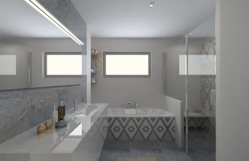 Salle de Bains sur mesure à Guidel, FG Studio