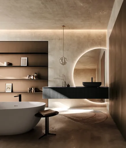 Salle de Bains NOVACUCINA à Larmor-Plage, FG Studio