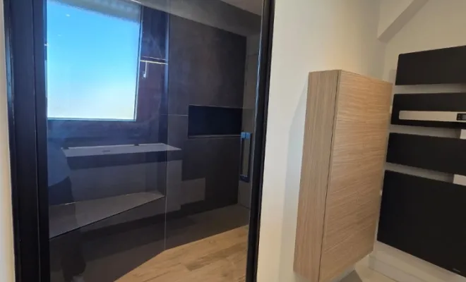 Salle d'eau sur mesure à Larmor Plage, FG Studio