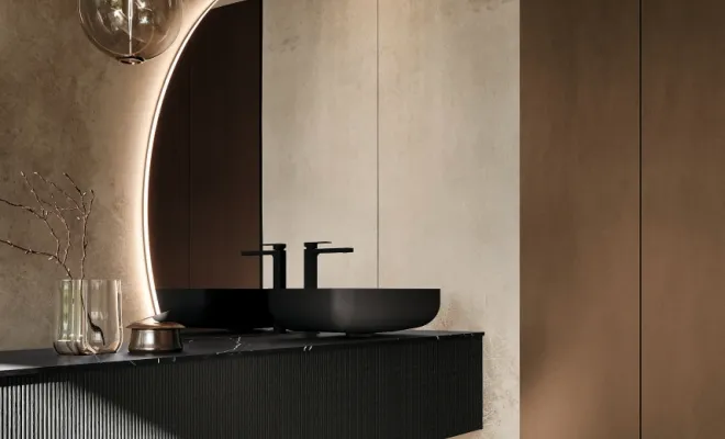 Salle de Bains NOVACUCINA à Larmor-Plage, FG Studio