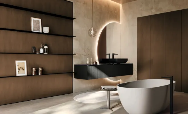 Salle de Bains NOVACUCINA à Larmor-Plage, FG Studio