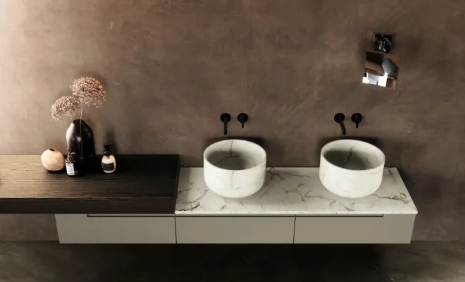 Salle de Bains NOVACUCINA à Larmor-Plage, FG Studio